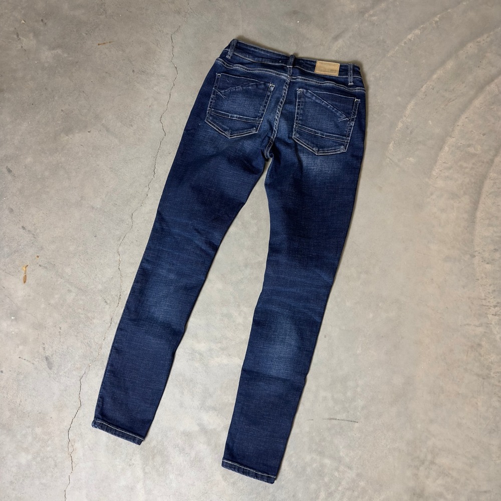 BKE Stella Skinny Jeans Womens 26 Dark Wash Mid Rise Slim Fit Stretch Denim - Picture 2 of 7